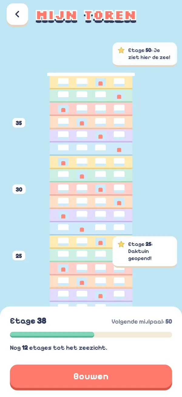 Je toren groeit etage voor etage in Block Skyline