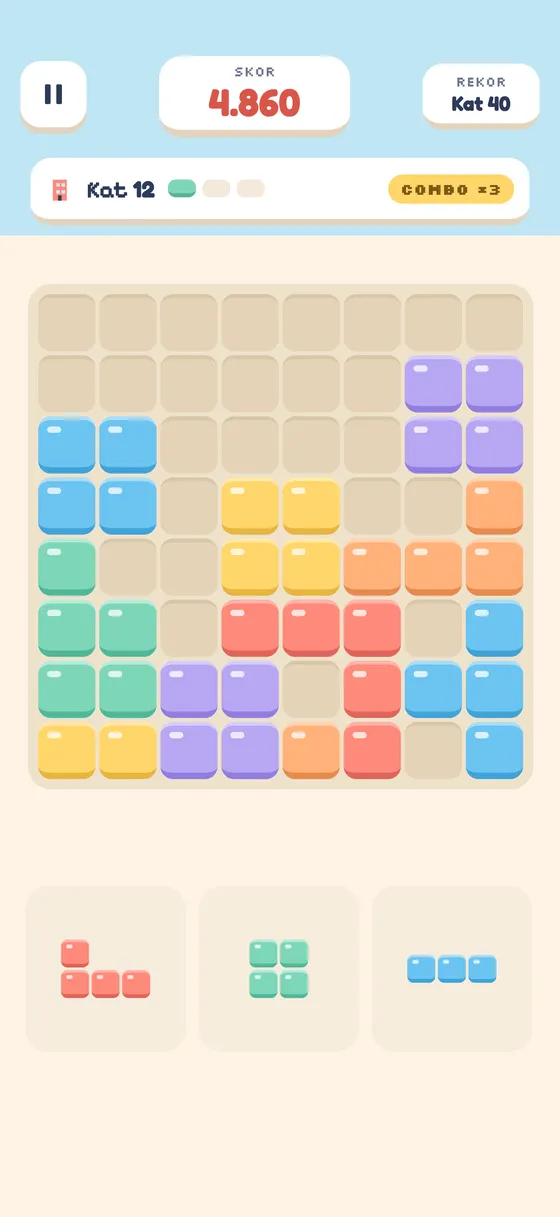 iPhone’da Block Skyline oynanışı
